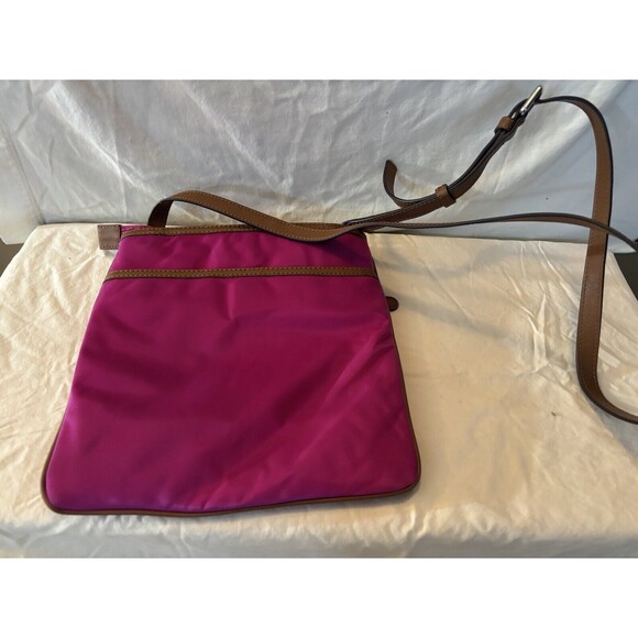 Michael Kors Kenton Crossbody Pink Nylon Tote - Picture 2 of 14